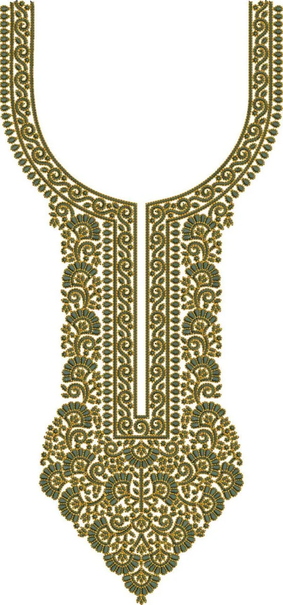 Neck Design 571 - Beautiful Neck & Gala