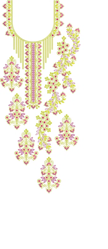 Neck Design 6779 - Latest Neck Free Design, New Neck For Embroidery ( 29842