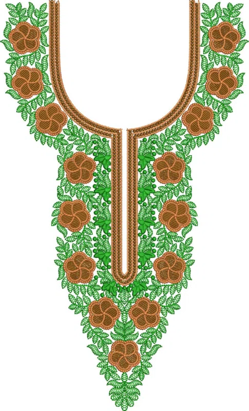 Neck Design 6872 - Latest Neck Free Design, New Neck For Embroidery ( 29773