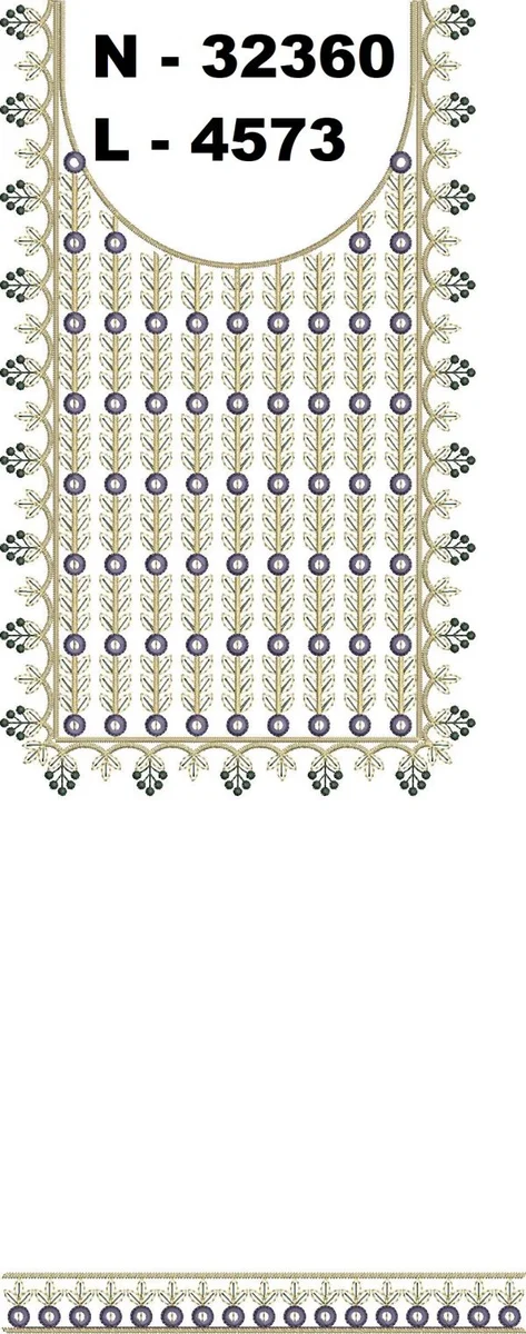 Neck Design 768 - Awesome Neck With Lace Border