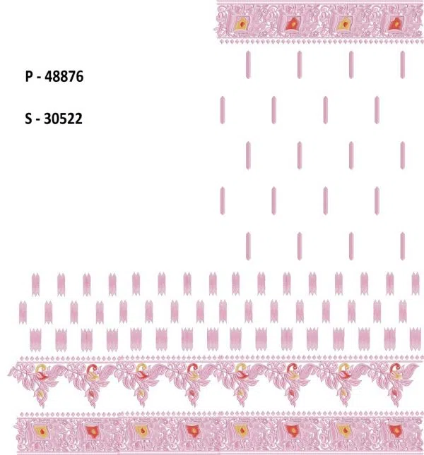 Saree Design 10322 - Beautiful Pallu Skirt Saree 262987