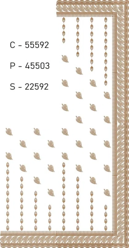 Saree Design 10684 - New Pattern Border C Pallu Skirt Saree 392262