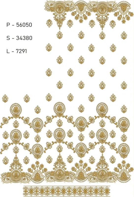 Saree Design 11705 - New Pattern Pallu Skirt Saree 386662