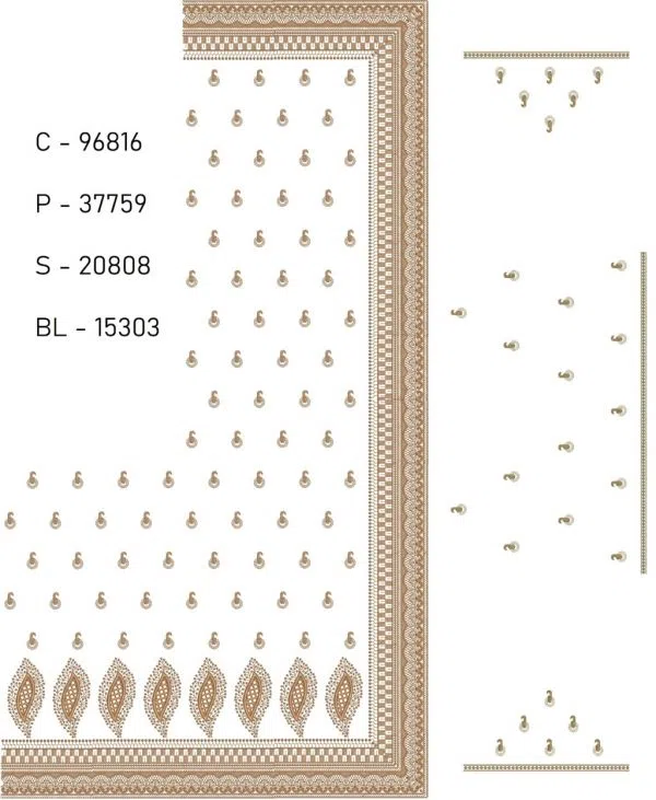 Saree Design 12234 - Beautiful Border C Pallu Skirt Saree 383922