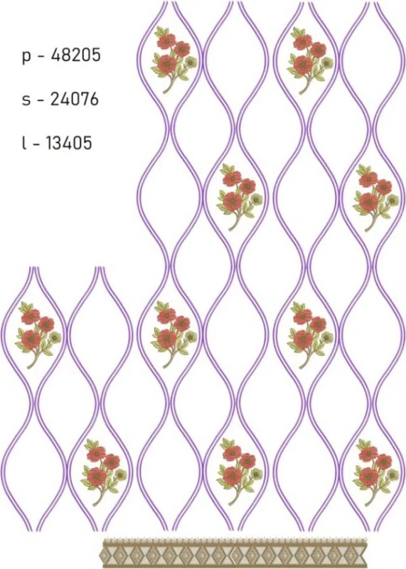 Saree Design 17586 - New Pattern Pallu Skirt Saree 354913