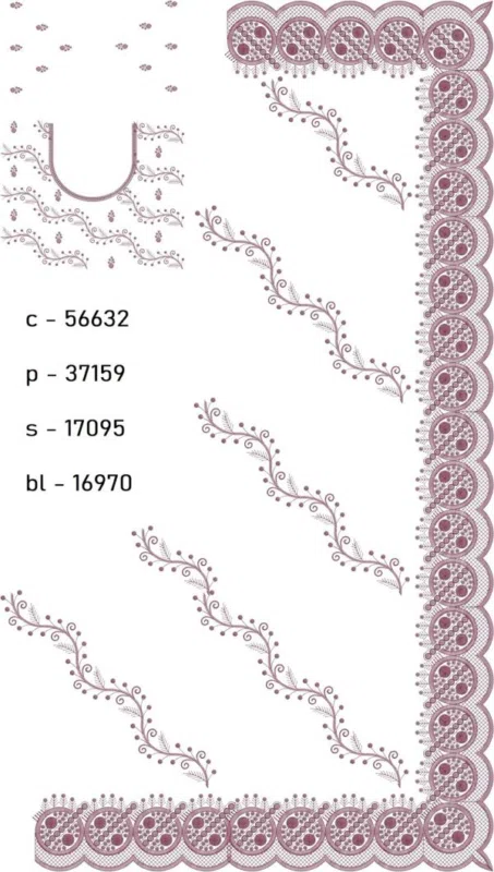 Saree Design 18552 - Cut Work Concept Border C Pallu Skirt Saree 1 345183