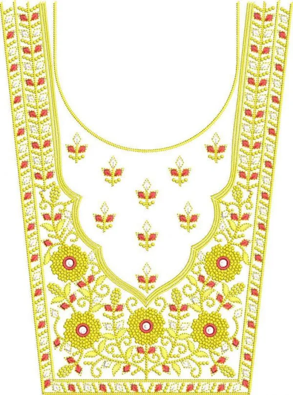 Daman Design 2003 - Fashionable Neck⊤ Kurti