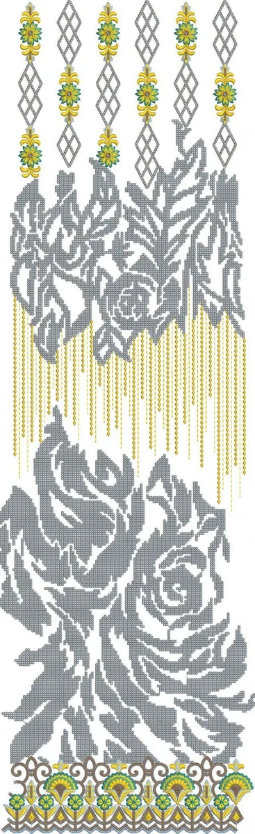 Daman Design 3321 - Fancy Daman