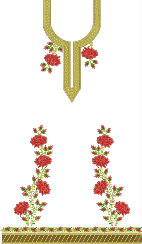 Daman Design 3888 - Kurti Designs, Woman Indian Embroidery Dress Desig 30820